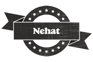 Nehat grunge logo