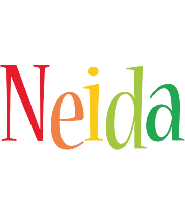 Neida birthday logo