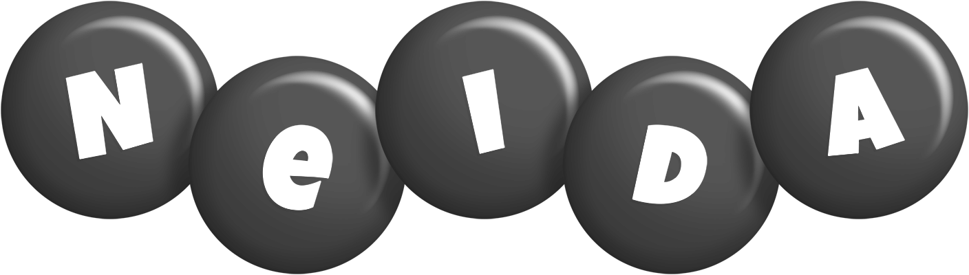 Neida candy-black logo