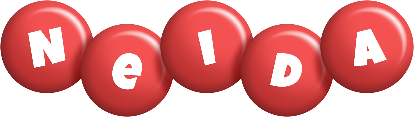 Neida candy-red logo