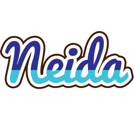 Neida raining logo