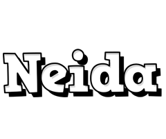 Neida snowing logo