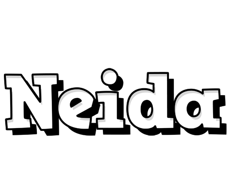 Neida snowing logo