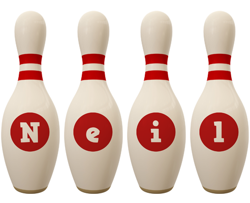 Neil bowling-pin logo