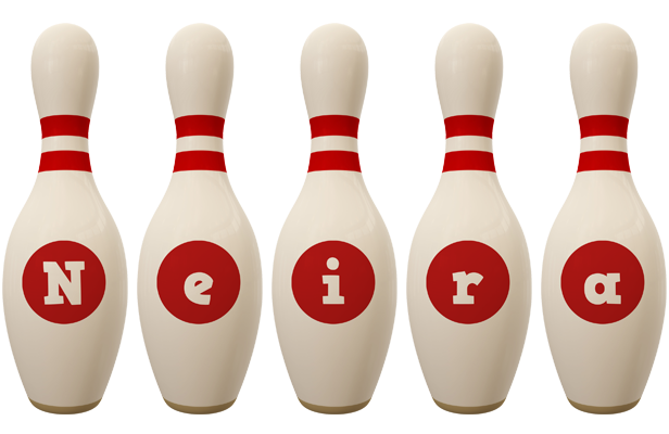 Neira bowling-pin logo