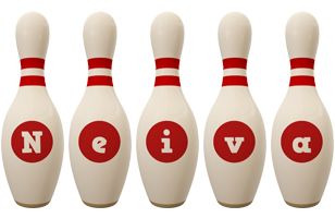 Neiva bowling-pin logo