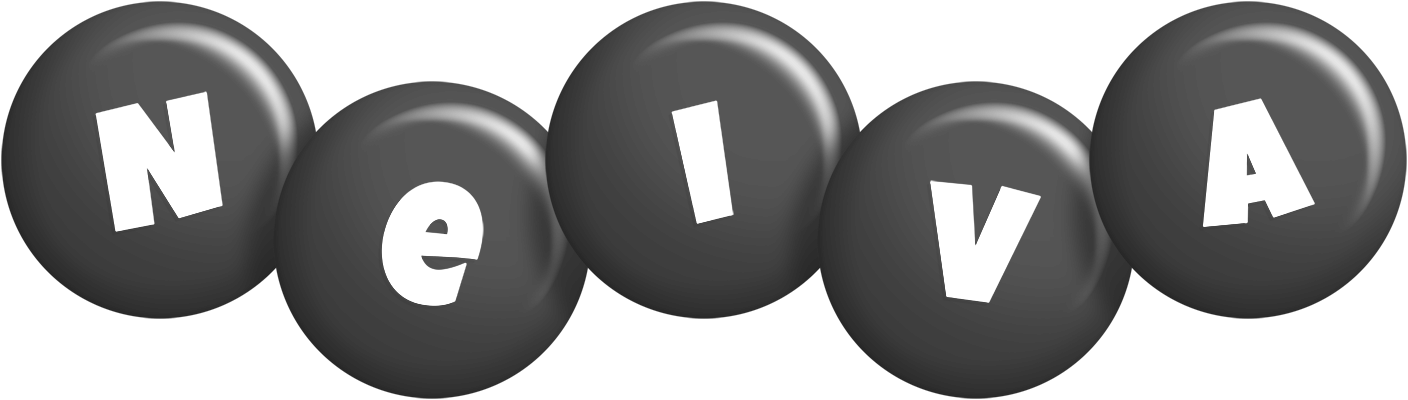 Neiva candy-black logo