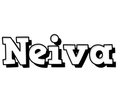 Neiva snowing logo