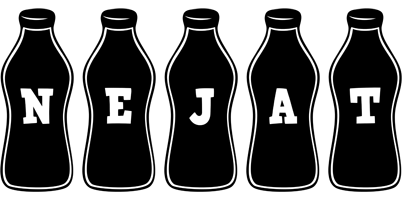 Nejat bottle logo