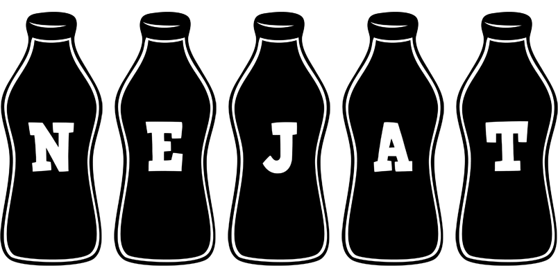 Nejat bottle logo