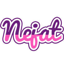 Nejat cheerful logo