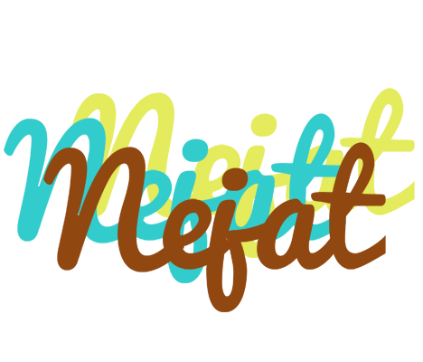 Nejat cupcake logo