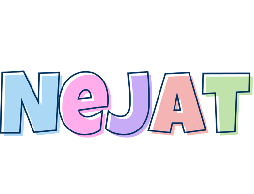 Nejat pastel logo
