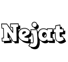 Nejat snowing logo