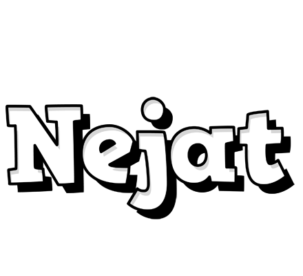 Nejat snowing logo