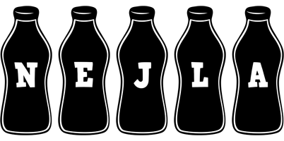 Nejla bottle logo