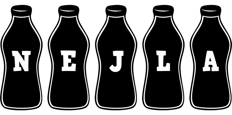 Nejla bottle logo