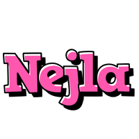 Nejla girlish logo