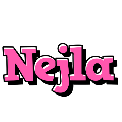 Nejla girlish logo