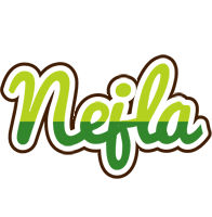 Nejla golfing logo