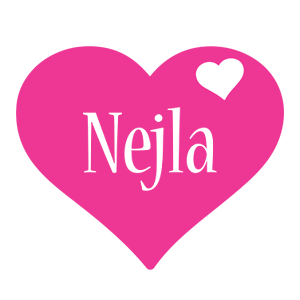 Nejla love-heart logo