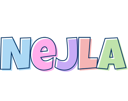 Nejla pastel logo