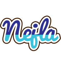 Nejla raining logo