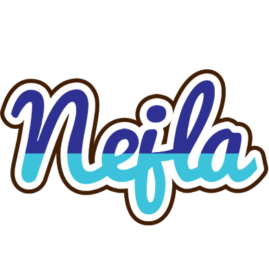 Nejla raining logo