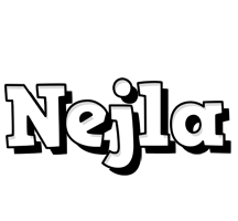 Nejla snowing logo