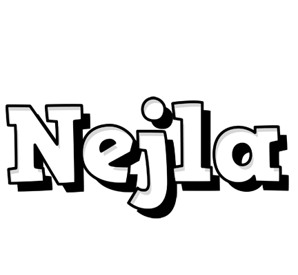Nejla snowing logo