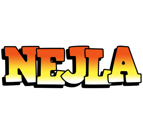 Nejla sunset logo