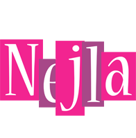 Nejla whine logo