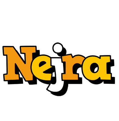 Nejra cartoon logo