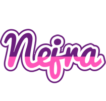 Nejra cheerful logo