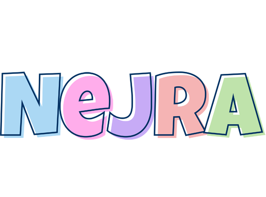 Nejra pastel logo