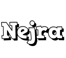 Nejra snowing logo