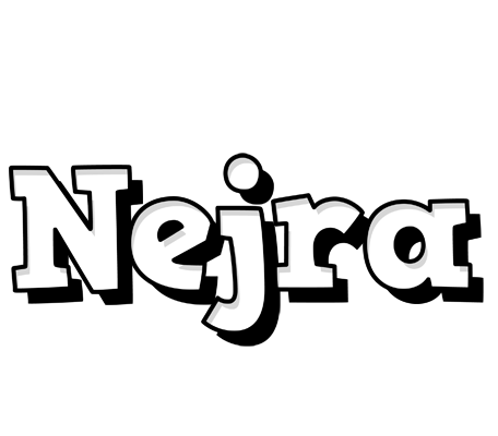 Nejra snowing logo