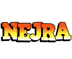 Nejra sunset logo