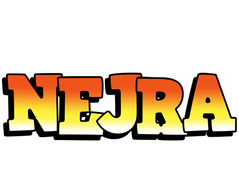 Nejra sunset logo