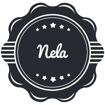 Nela badge logo