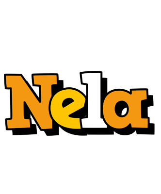 Nela cartoon logo