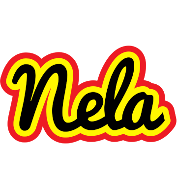 Nela flaming logo