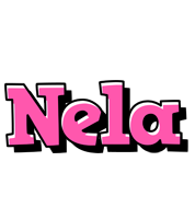 Nela girlish logo