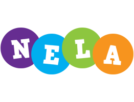 Nela happy logo