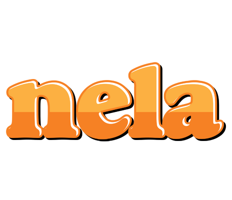 Nela orange logo