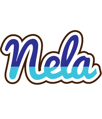 Nela raining logo