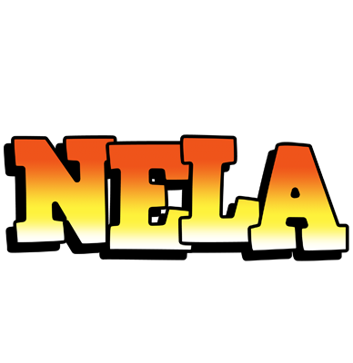 Nela sunset logo