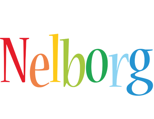 Nelborg birthday logo