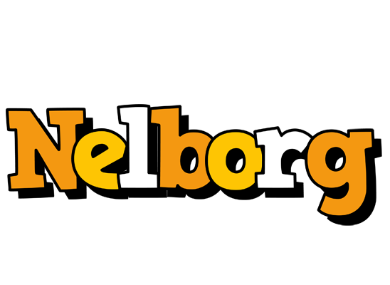 Nelborg cartoon logo