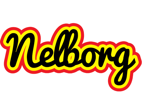 Nelborg flaming logo